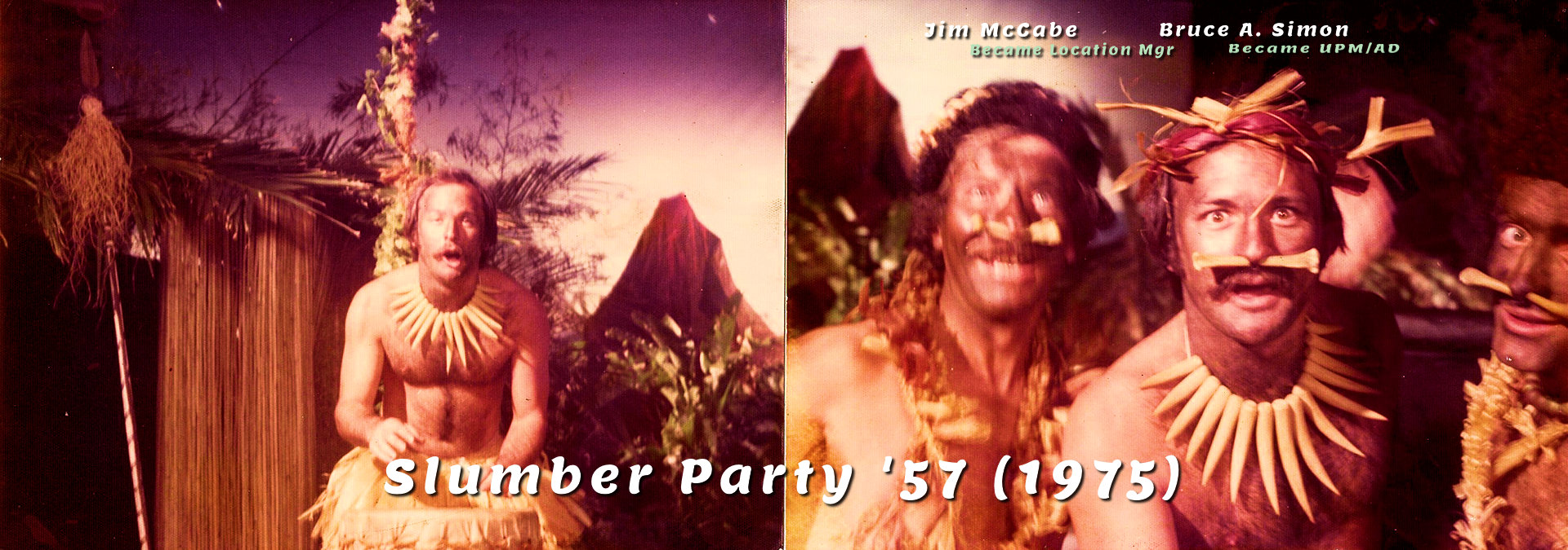 Jim McCabe and Bruce Simon in Slumber Party '57